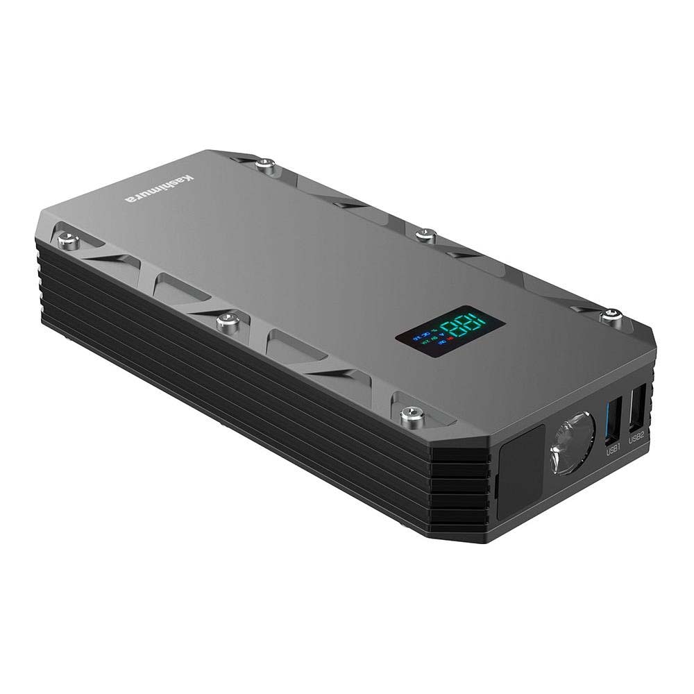 カシムラ kashimura ジャンプスターター 12000mAh ディスプレイ