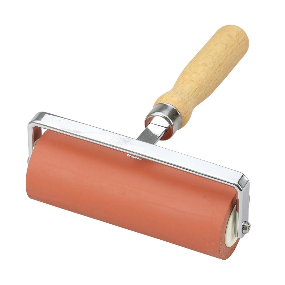 アーテック 転圧ゴムローラー 赤 φ45×130mm(5インチ) #40113 工作 美術図工 クラフト ホビー