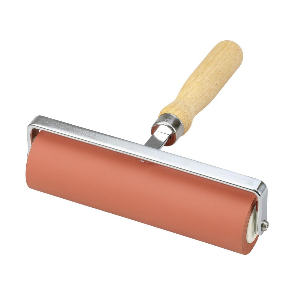 アーテック 転圧ゴムローラー 赤 φ45×164mm(6インチ) #40114 工作 美術図工 クラフト ホビー