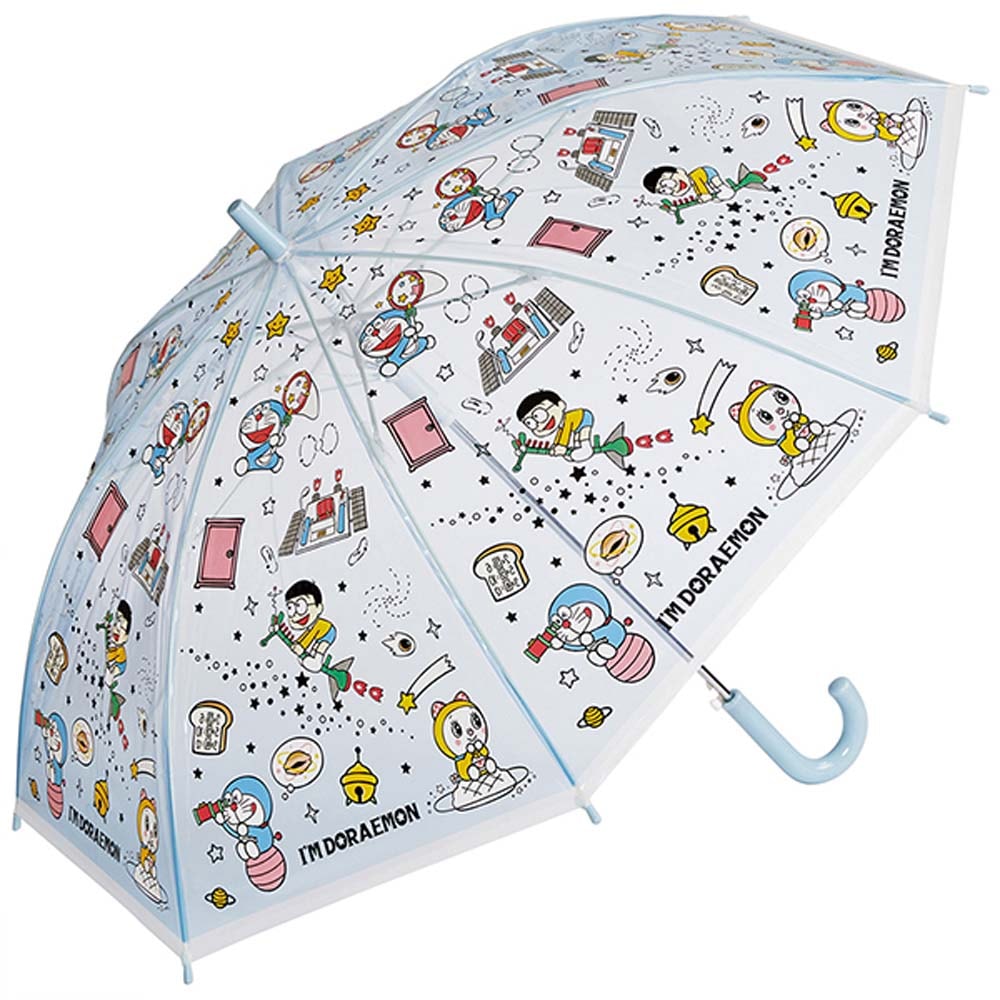 スケーター ドラえもん宇宙さんぽ ビニール傘 55cm UBV3 雨具 レイン