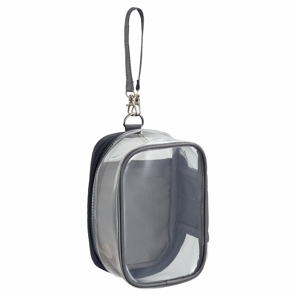 リヒトラブ LIHITLAB myfa デコレーションボックスポーチ チャコール