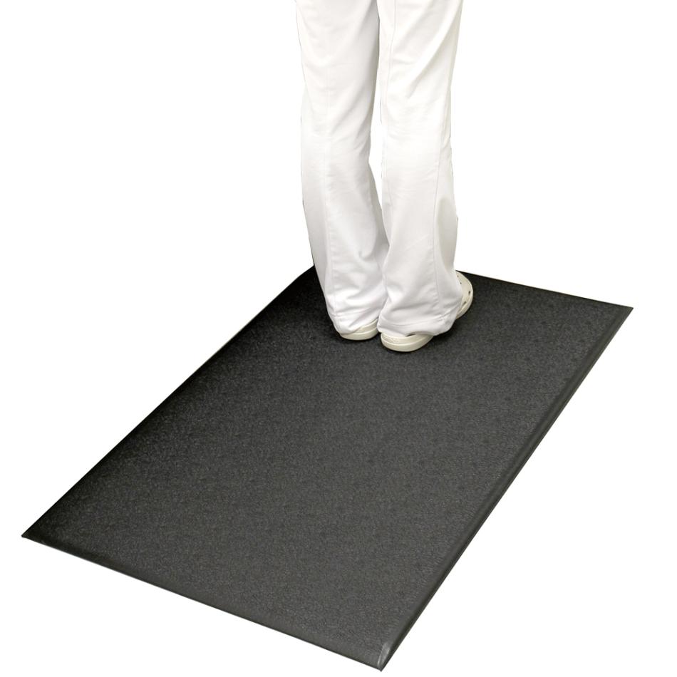 MISM 楽々クッションマット 45×75cm ブラック CM-004