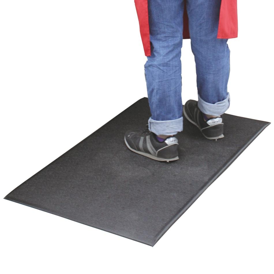 MISM 楽々クッションマット 60×90cm ブラック CM-005