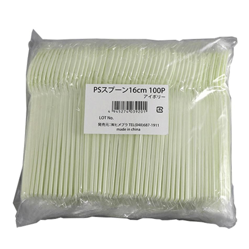 MISM PSスプーン16 100本入り SF-001 個包装