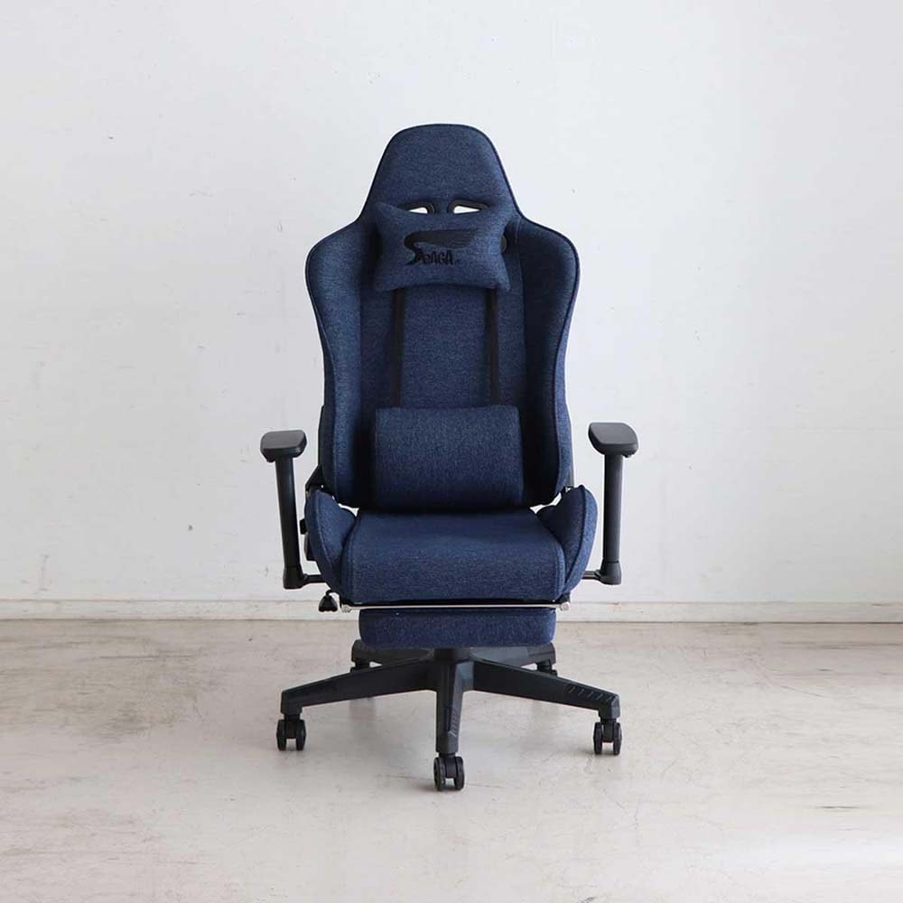 東馬 tohma SeAGA－04 ゲーミングチェア ブルー 54677670