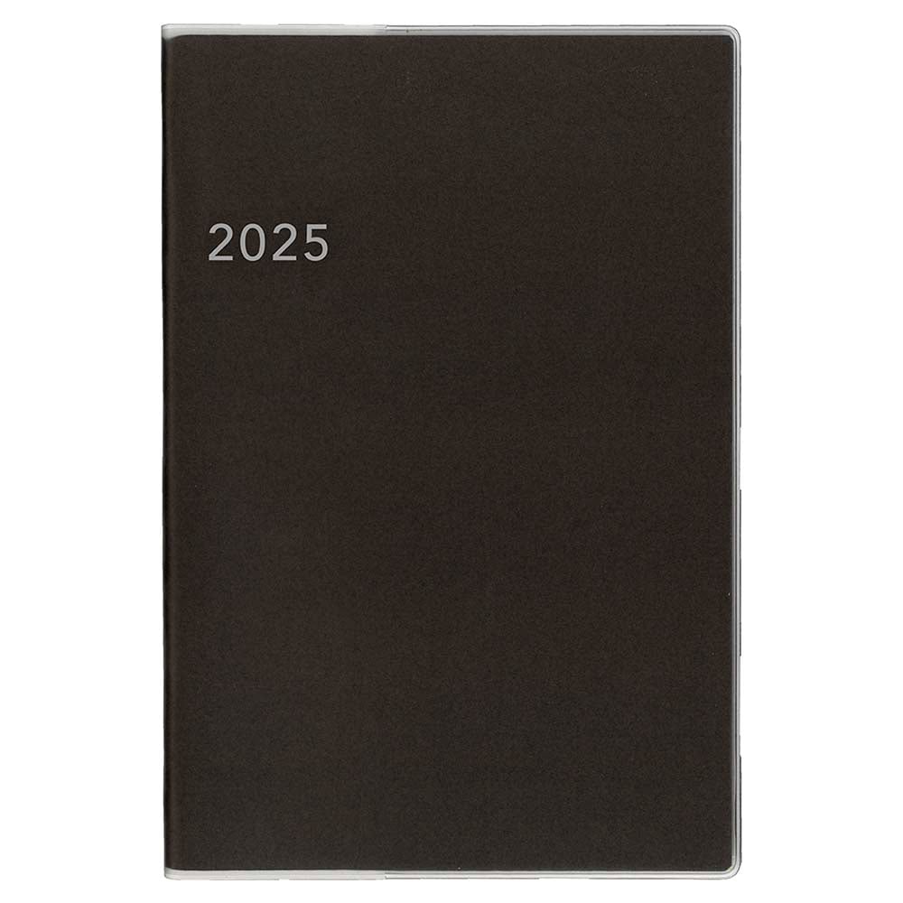 ダイゴー DAIGO 2025年 1月始まり アポイント 1ヶ月ブロック 薄型 A5対応 グレー カバー付 E8151 Appoint ダイアリー