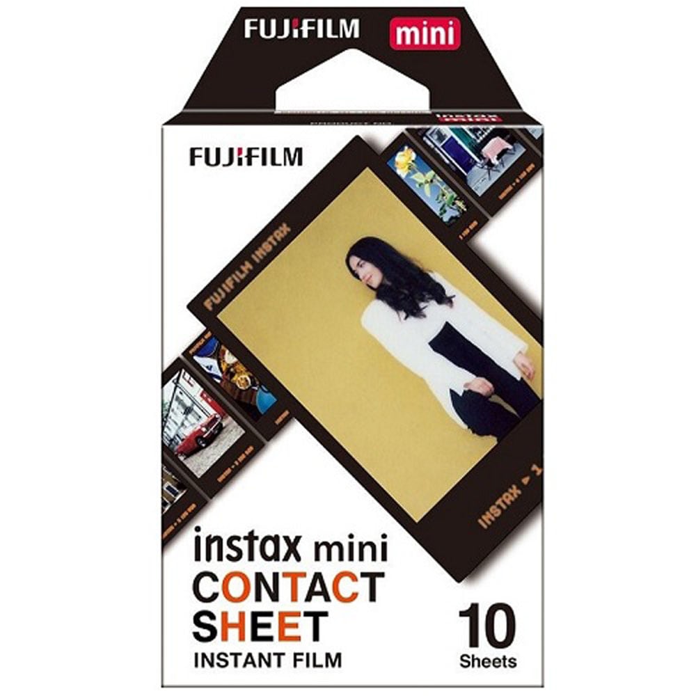 FUJIFILM 富士フィルム チェキ用miniフィルム コンタクトシート CONTACT SHEET 10枚入り 16746486