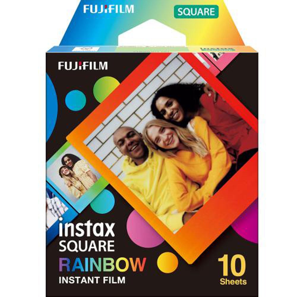 FUJIFILM 富士フィルム チェキスクエア用フィルム レインボー RAINBOW 10枚入り 16671320