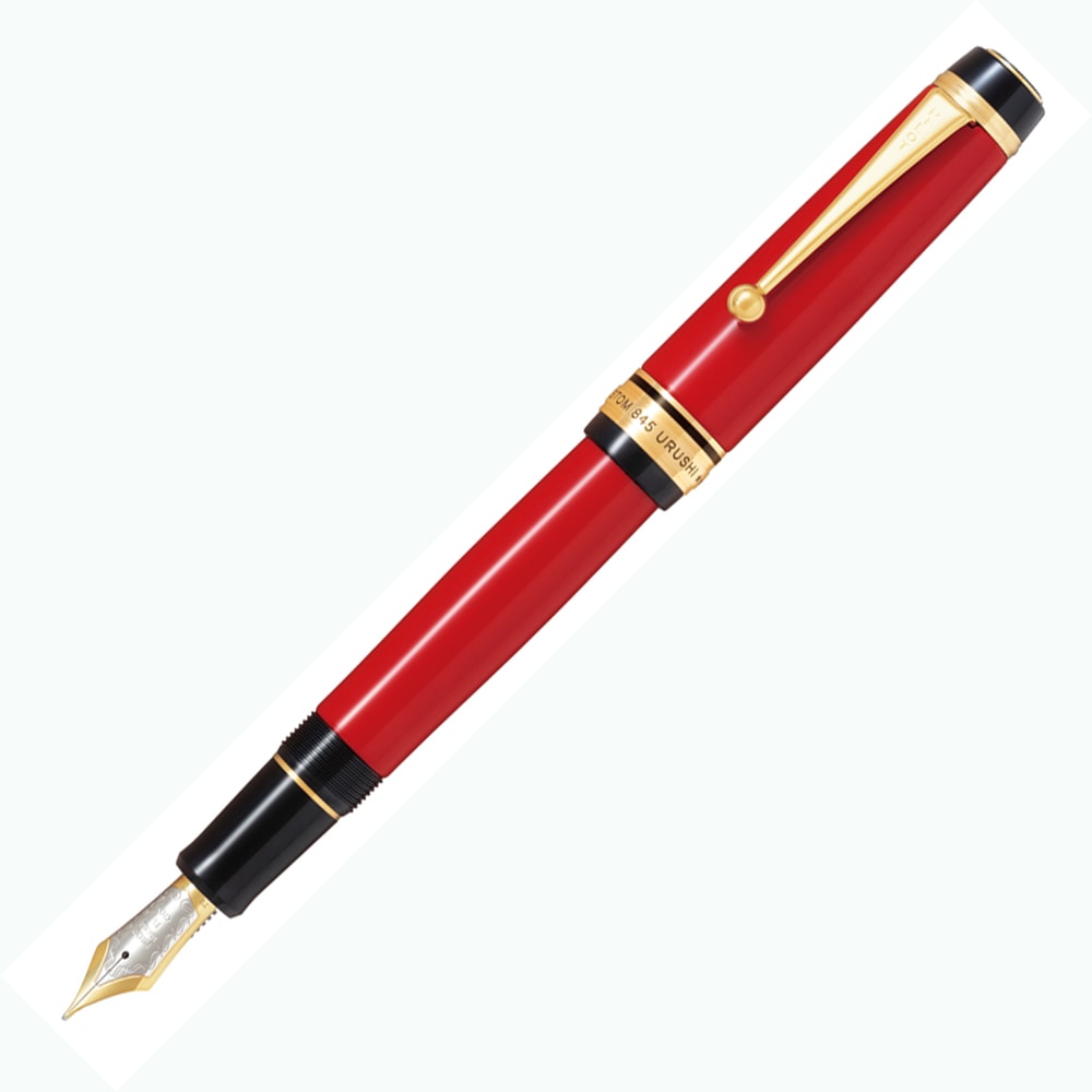 PILOT 赤紫 万年筆 ケース付き パイロット PILOT 万年筆 カスタム 845 朱 細字 ギフトケース付き FKV