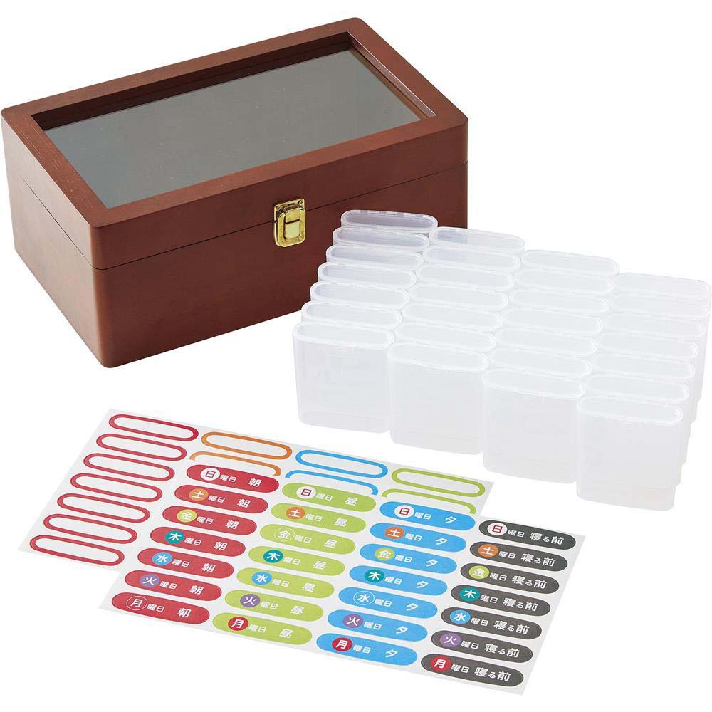 コジット COGIT 飲み忘れ防止 お薬ケース 090052 | 生活雑貨,シルバー 