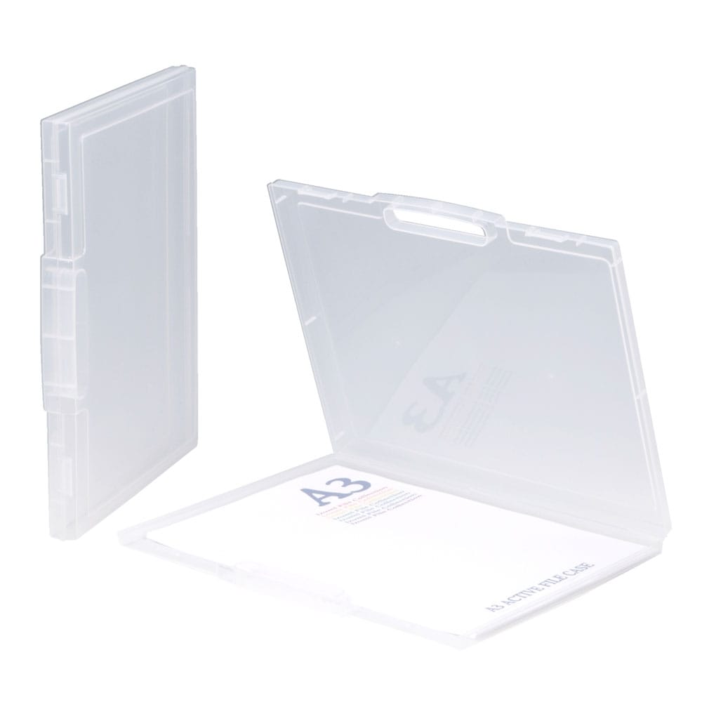 和泉化成 izumi A3 アクティブファイルケース 35型 クリア 4303C