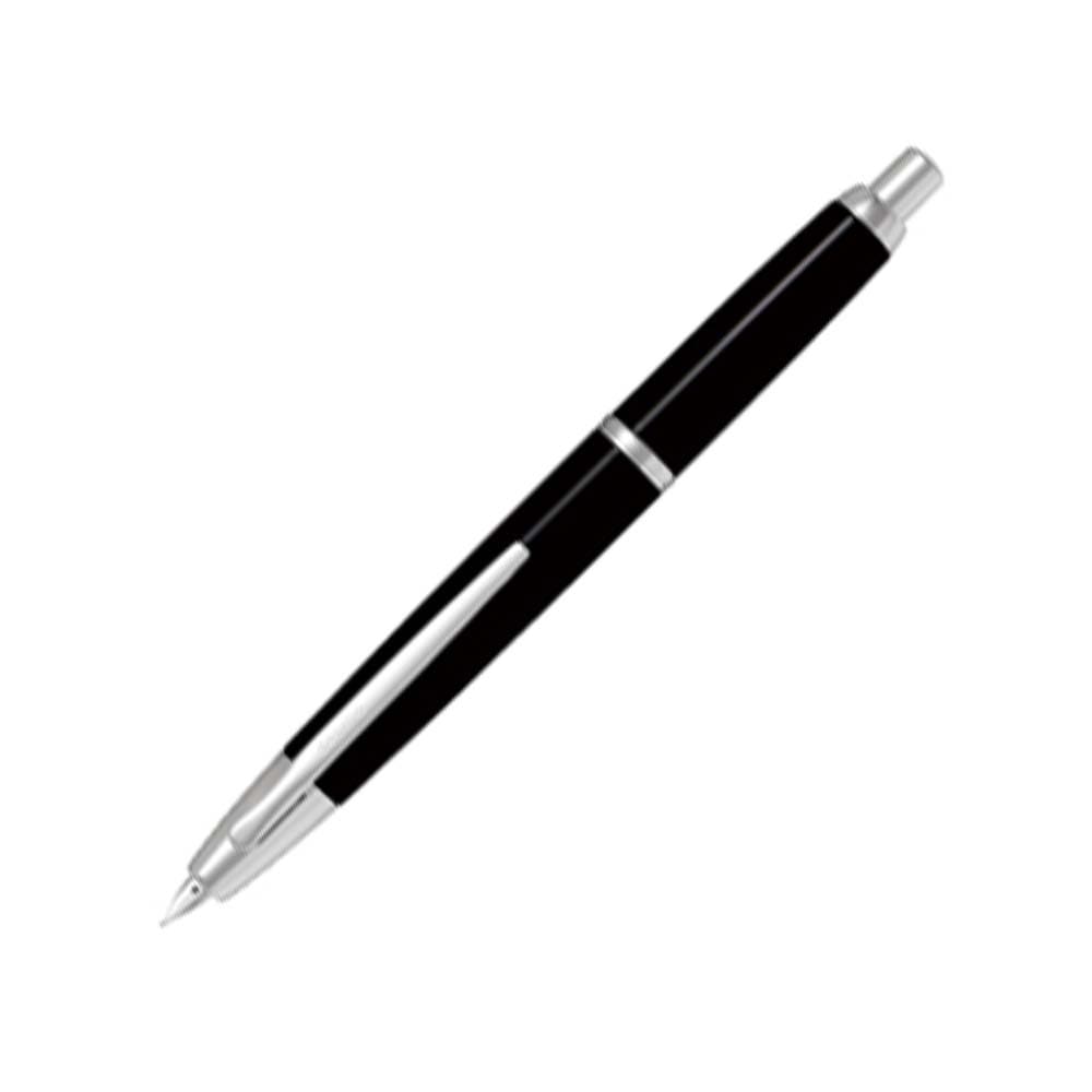 パイロット PILOT 万年筆 キャップレス・デシモ ブラック 極細字 ギフトケース付き FCT-15SR-B-EF Capless decimo