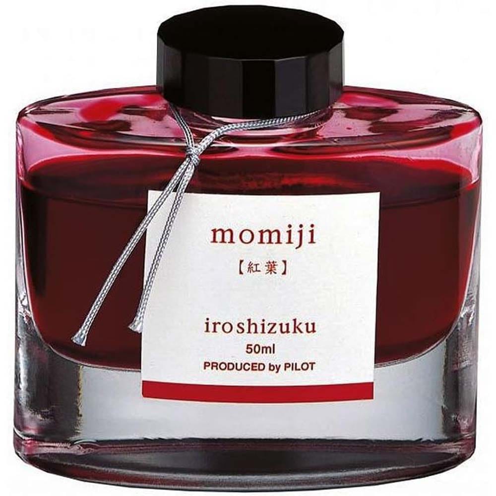 パイロット PILOT 万年筆インキ 色彩雫 50ml モミジ 紅葉 INK-50-MO