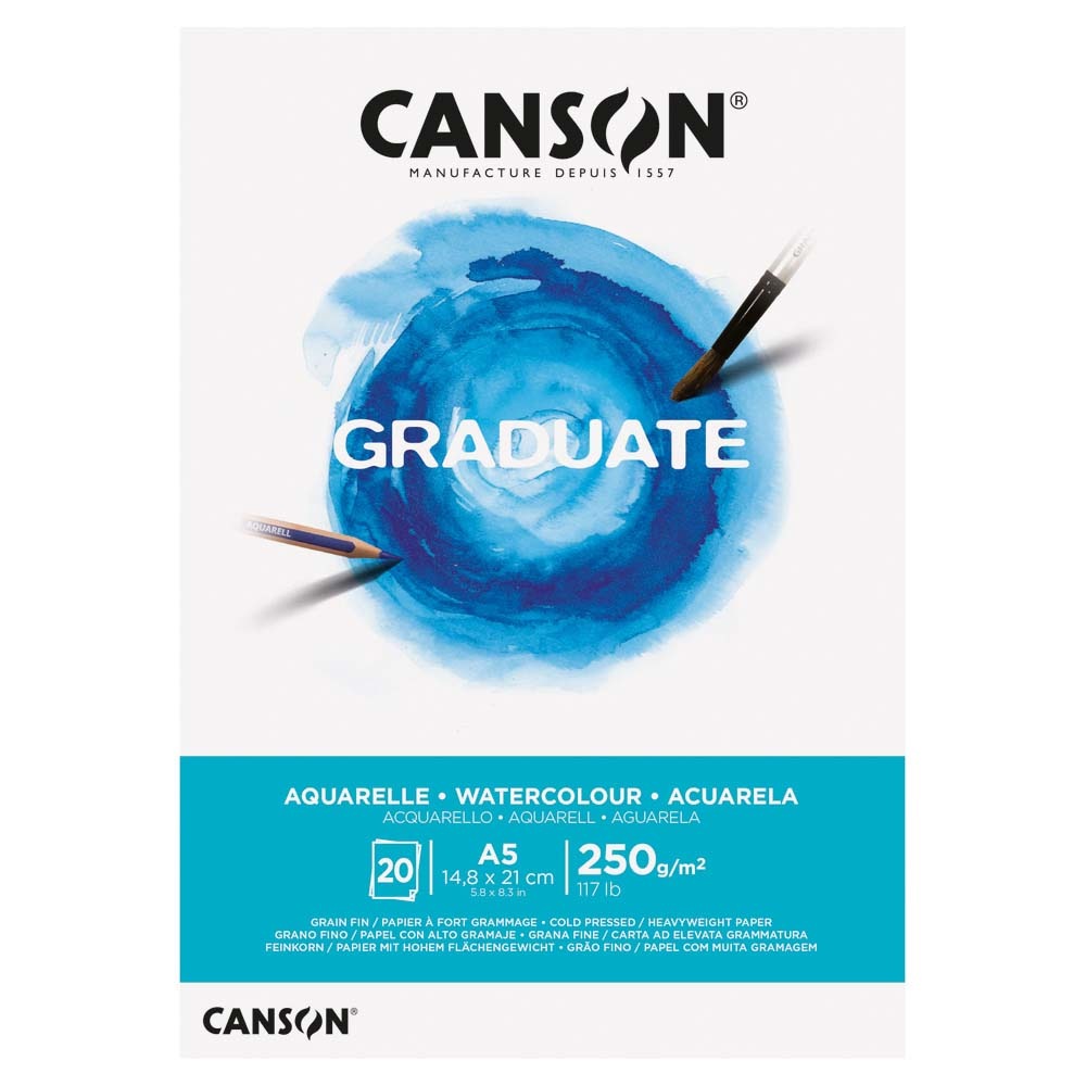 マルマン maruman グラジュエイト パッド ウォーターカラー A5 GRADUETE CANSON