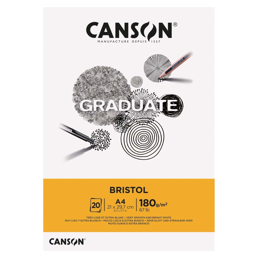 マルマン maruman グラジュエイト パッド ブリストル A4 GRADUETE CANSON