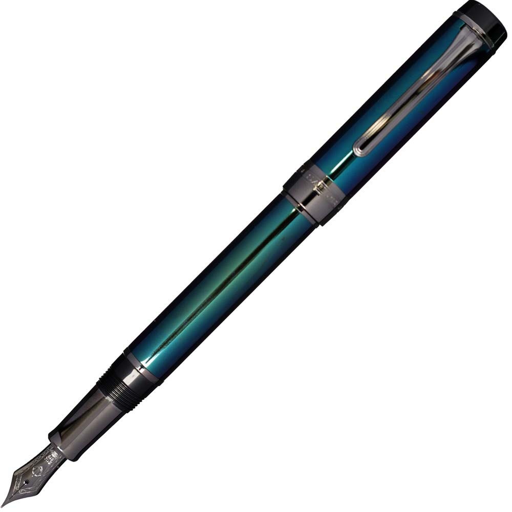セーラー万年筆　sailor CYLINT 万年筆 カラードステンレス LAGOON 細字　106006240　 贈答 プレゼント 高級筆記 万年筆　