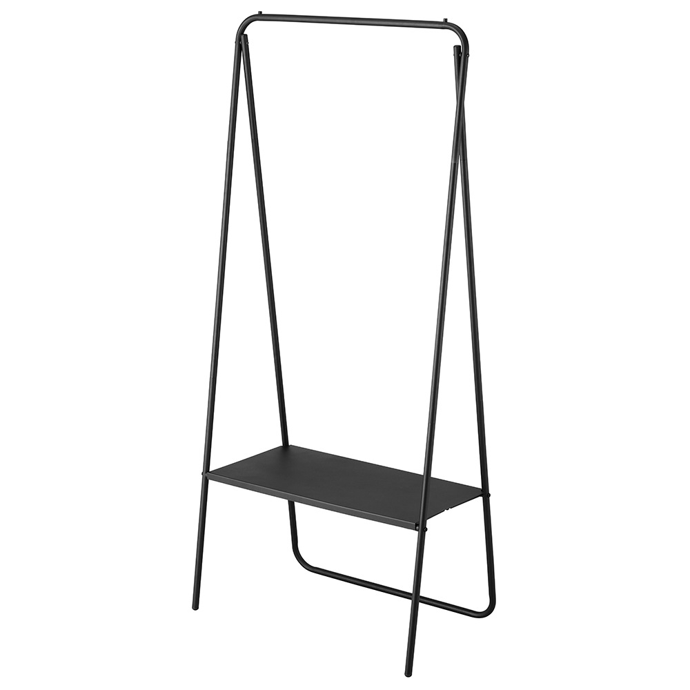 キングジム kingjim たためるハンガ－ラック クロ KSP006-BK