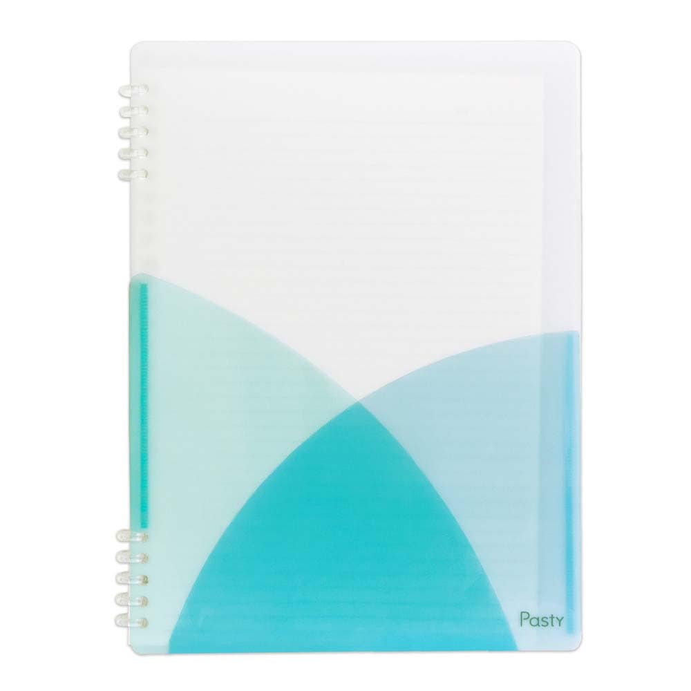 プラス(PLUS) Pasty リング式ルーズリーフバインダー ソーダブルー FC-820PR 97082