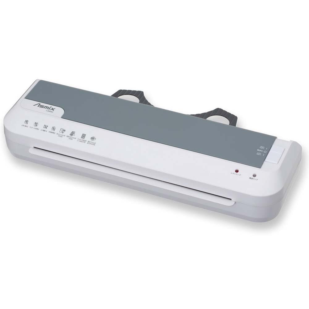 アスカ Asmix 2ローラー ラミネーター ホワイト L204A3W A3サイズ対応