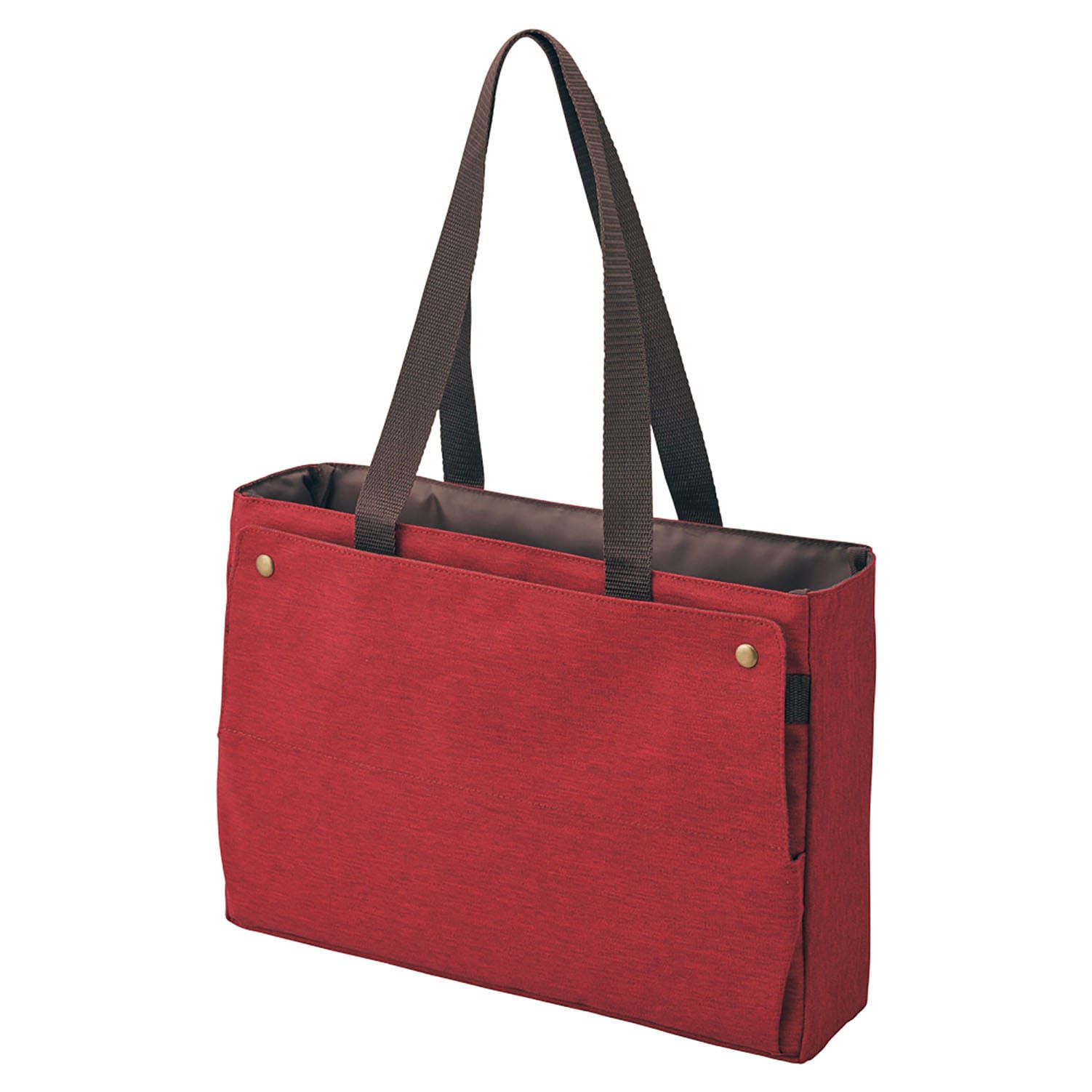 リヒトラブ Mutual ミーティングバッグ テラコッタオレンジ A-2620-4