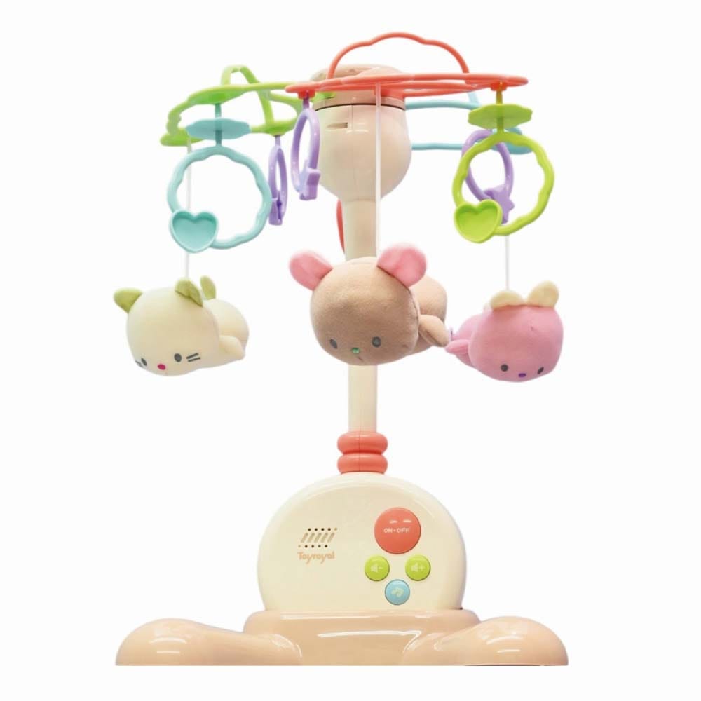 ローヤル ToyRoyal トイローヤル やすらぎふわふわ 3WAY メリー 5819 赤ちゃん ギフト プレゼント お祝い