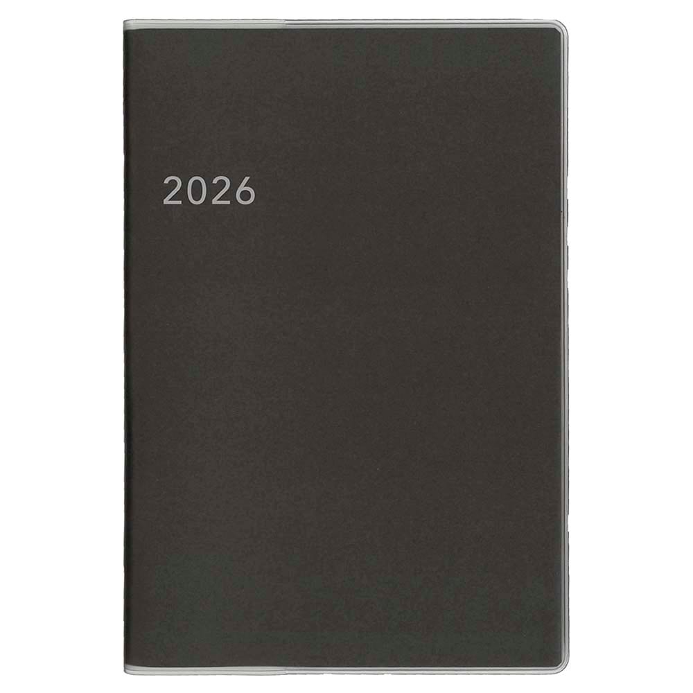 ダイゴー DAIGO 26年 アポイント ノート B6 グレー カバー付 E8149 手帳　スケジュール帳