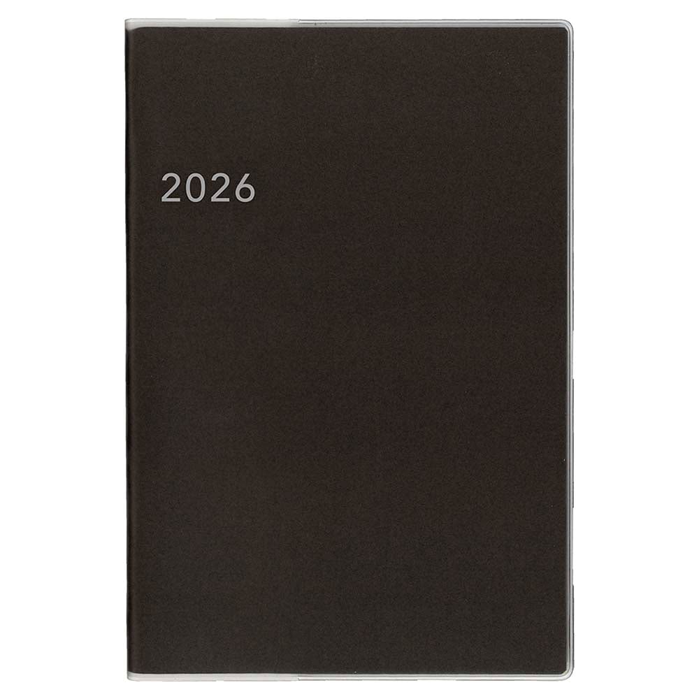 ダイゴー DAIGO 26年 アポイント ノート A5 グレー カバー付 E8151 手帳　スケジュール帳