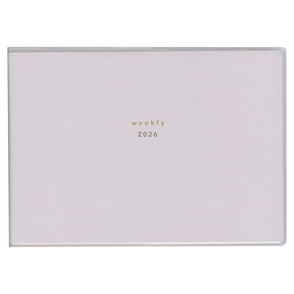 ダイゴー DAIGO 26年 isshoni. ダイアリー ノート15インチ グレー E8098 手帳　スケジュール帳