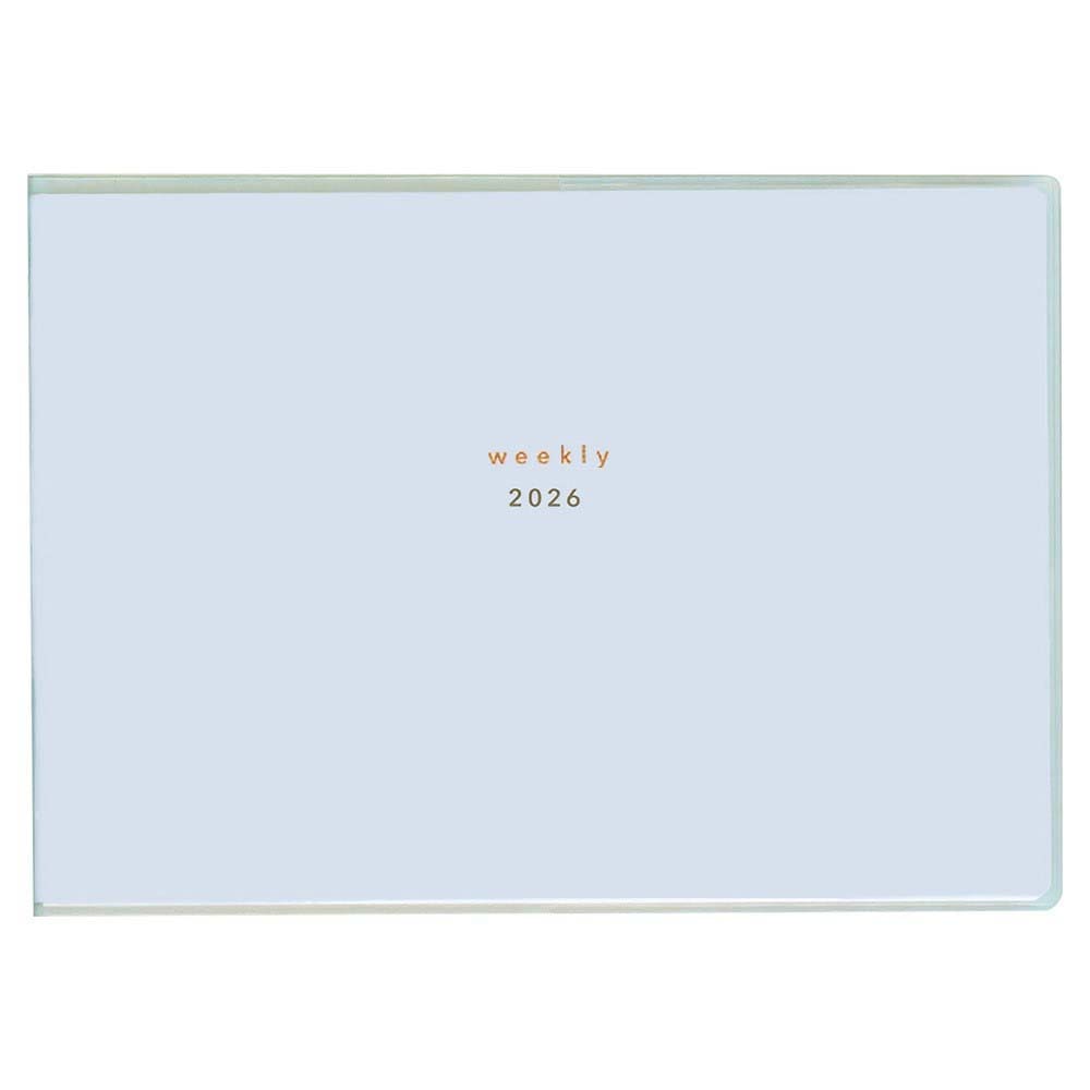 ダイゴー DAIGO 26年 isshoni. ダイアリー ノート15インチ ブルー E8744 手帳　スケジュール帳