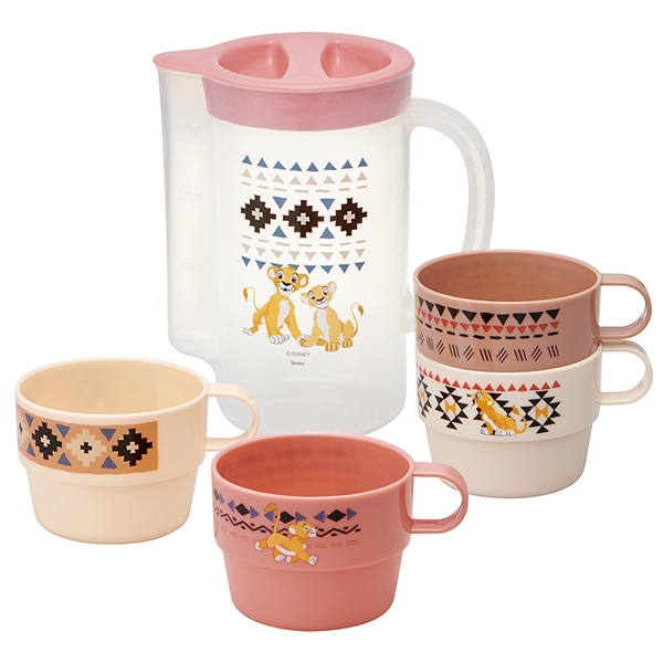 スケーター Skater ケース付き スタッキングコップ ライオンキング KS32S