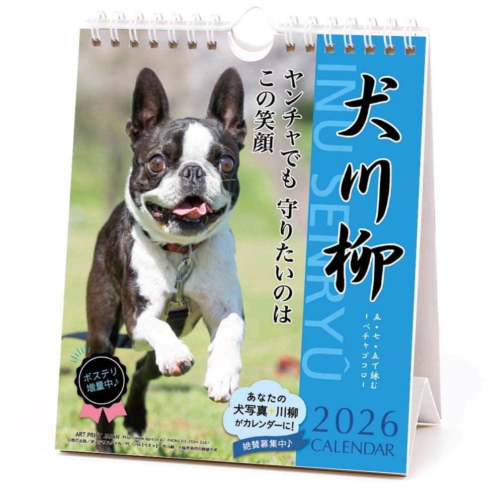 アートプリントジャパン 26年 カレンダー ペチャ川柳 週めくり 1000136875 1月はじまり