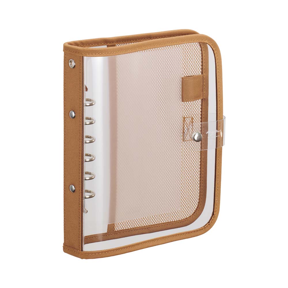 リヒトラブ LIHITLAB クリヤーバインダーキャラメルブラウン N3390-9 推し活