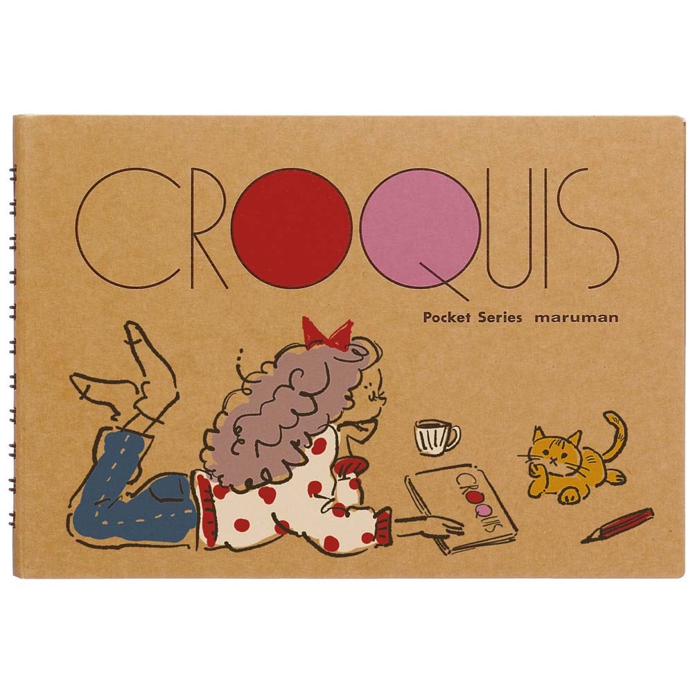マルマン maruman ポケット判　クロッキーブック　ＳＢ S162SB-25 限定 スケッチブックの日