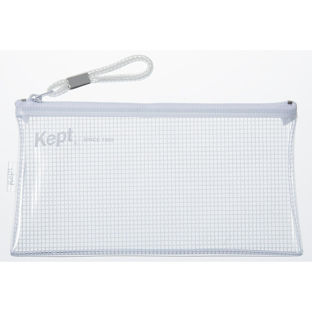 レイメイ藤井 ケプト Kept クリアペンケース ホワイト 筆箱 KPF603W