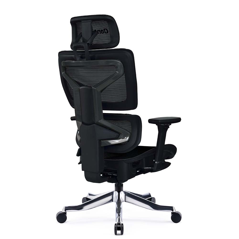 チェア② ダイニングチェア 同色2脚セット 座面高42.5cm 本牛革ブラック EDDA