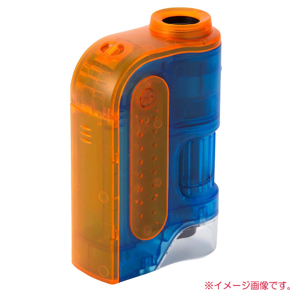 レイメイ藤井 raymay 片手サイズのハンディ顕微鏡ZOOM 倍率60-120倍 ミクロ体感セット グリーン RXTG3M