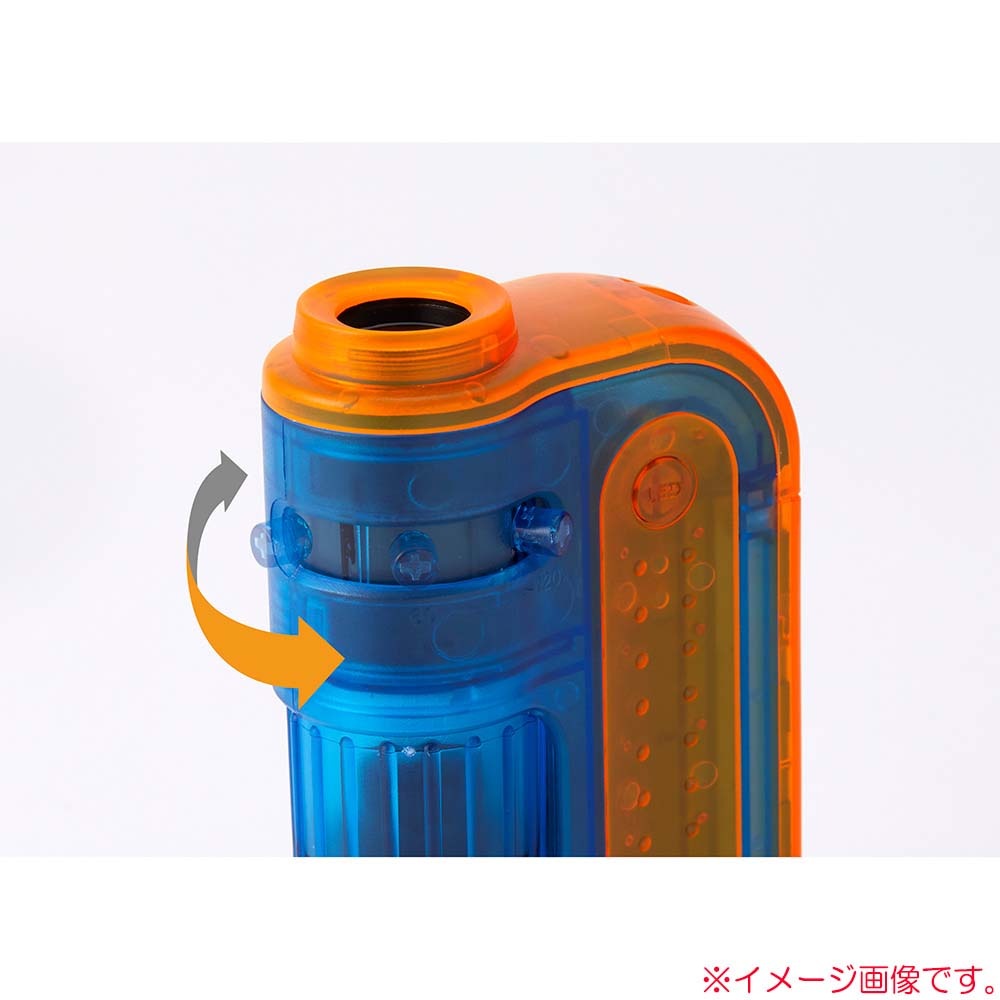 レイメイ藤井 raymay 片手サイズのハンディ顕微鏡ZOOM 倍率60-120倍 ミクロ体感セット グリーン RXTG3M