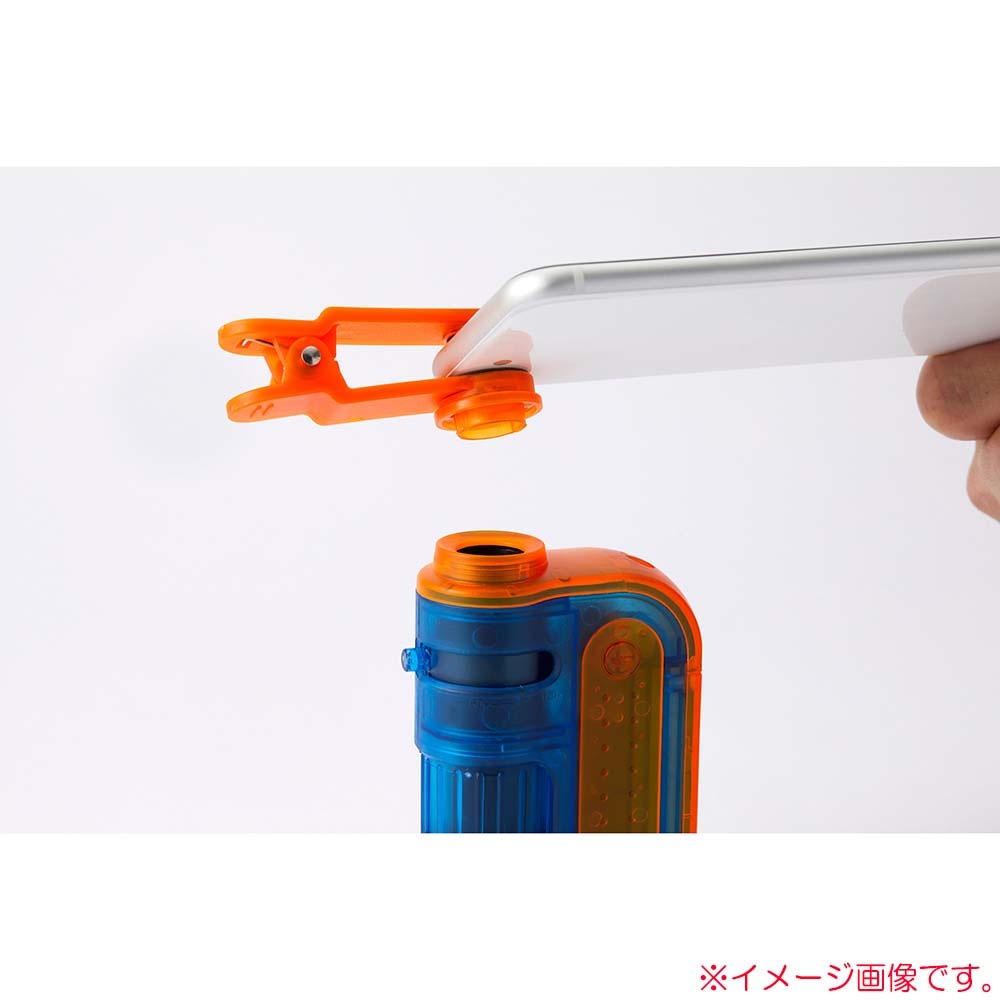 レイメイ藤井 raymay 片手サイズのハンディ顕微鏡ZOOM 倍率60-120倍 ミクロ体感セット グリーン RXTG3M