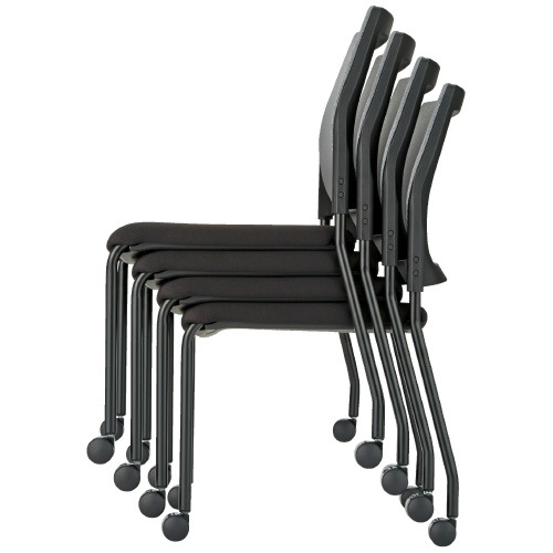 CMC 会議イス MC-R10 ブラック キャスター脚 CMC 会議イス MC-R10 ブラック キャスター脚