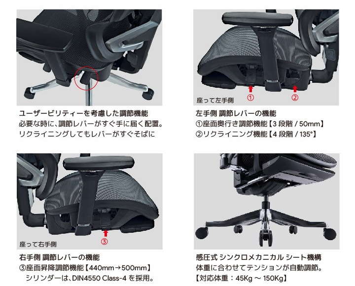 関家具 sekikagu セレスティアル チェア ネプチューンブルー 394030 ゲーミングチェア オフィスチェア