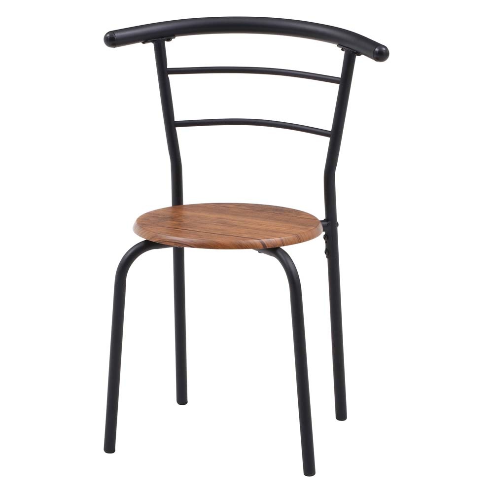 不二貿易 ダイニング3点セット ブラウン 19361 | 家具・オフィス家具