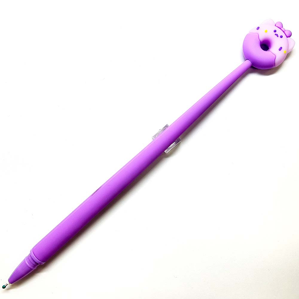 ハイハイ Hi-High 韓国っぽ ゆらゆらゲルペン ドーナツ 3本セット HH