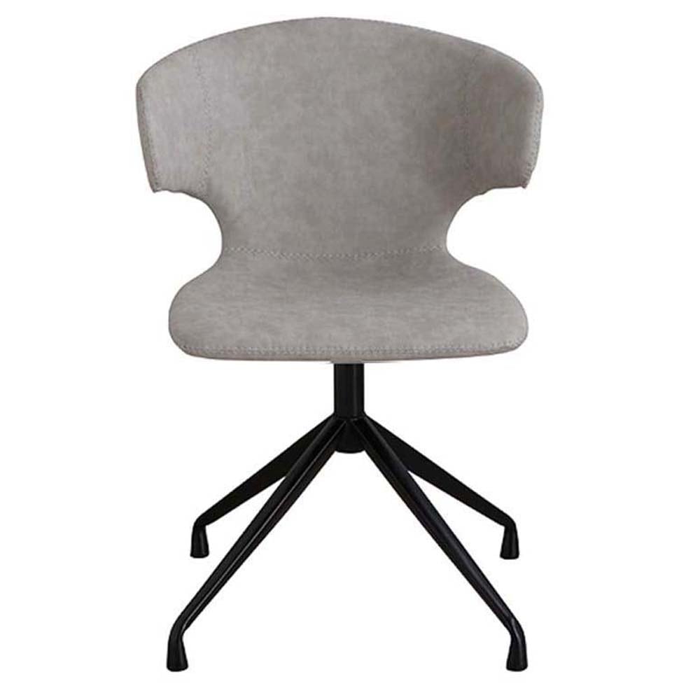 東馬 tohma アーマー ラウンドチェア グレー 54671450 | 家具