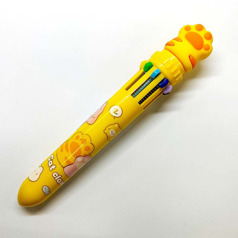 ハイハイ Hi-High 韓国っぽ 10色ボールペン 6本セット HH-1143