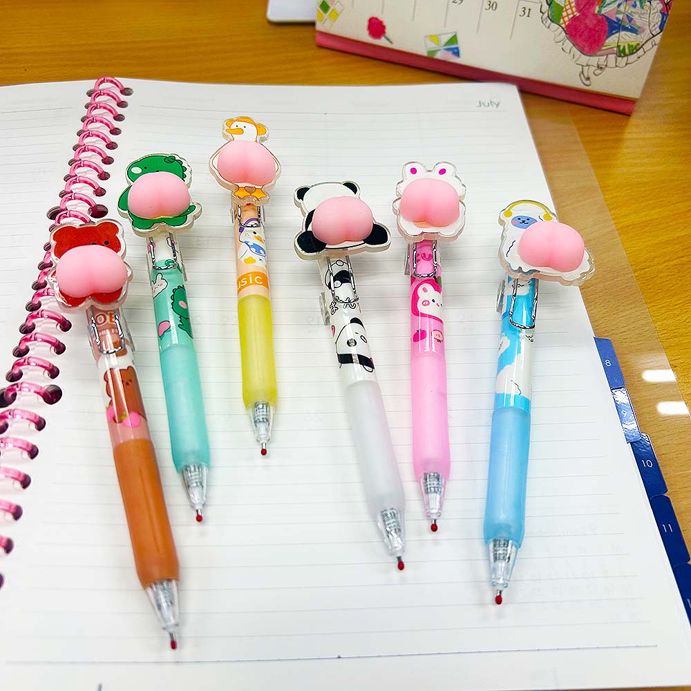 ハイハイ Hi-High お尻プニプニ ゲルペン 6本セット HH-1303 数量限定