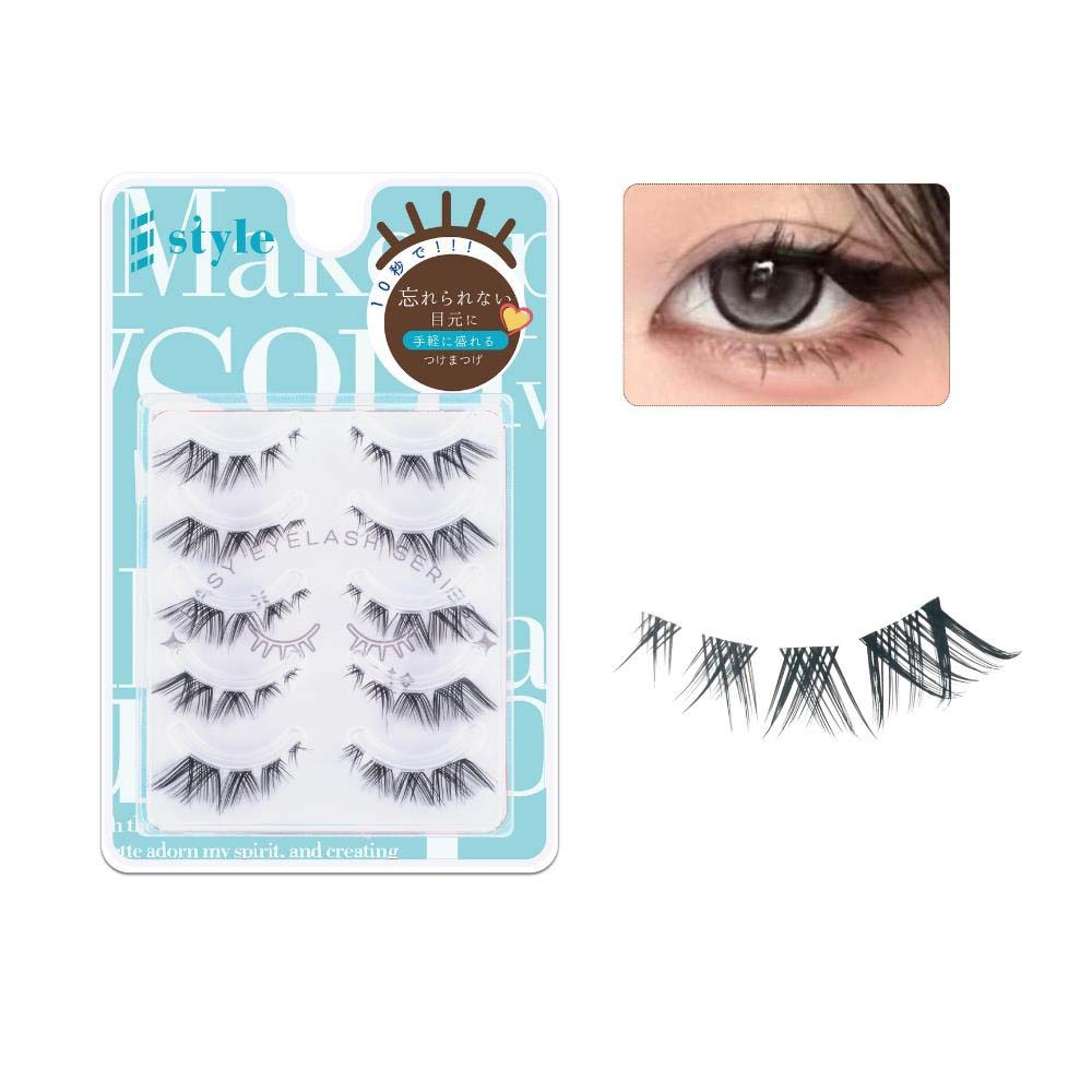 KORE シャープスタイル イージーアイラッシュ 04 5ペア EASY EYELASH