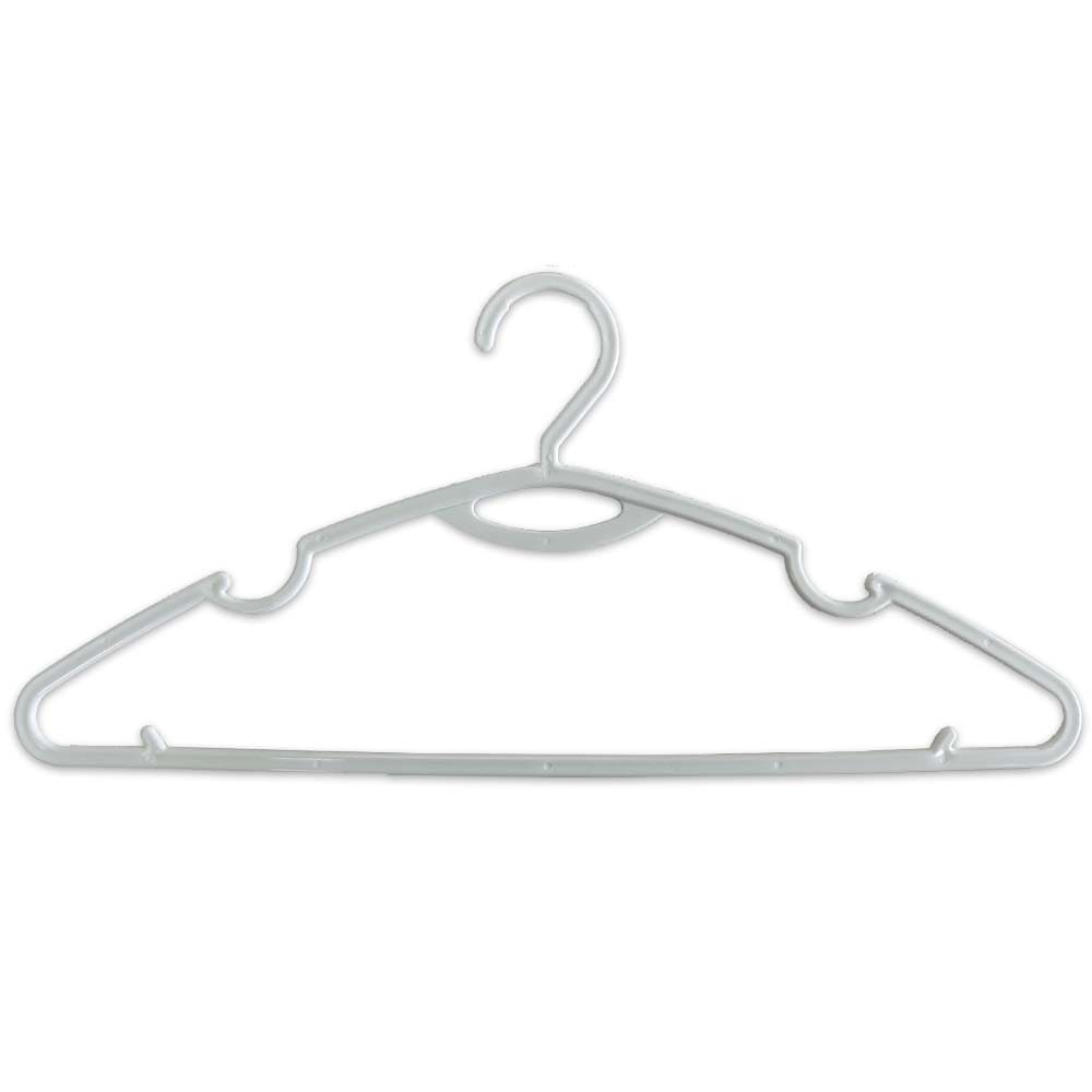 ヒラノトレーディング プラスチックハンガー 41cm 10本組 | 生活雑貨