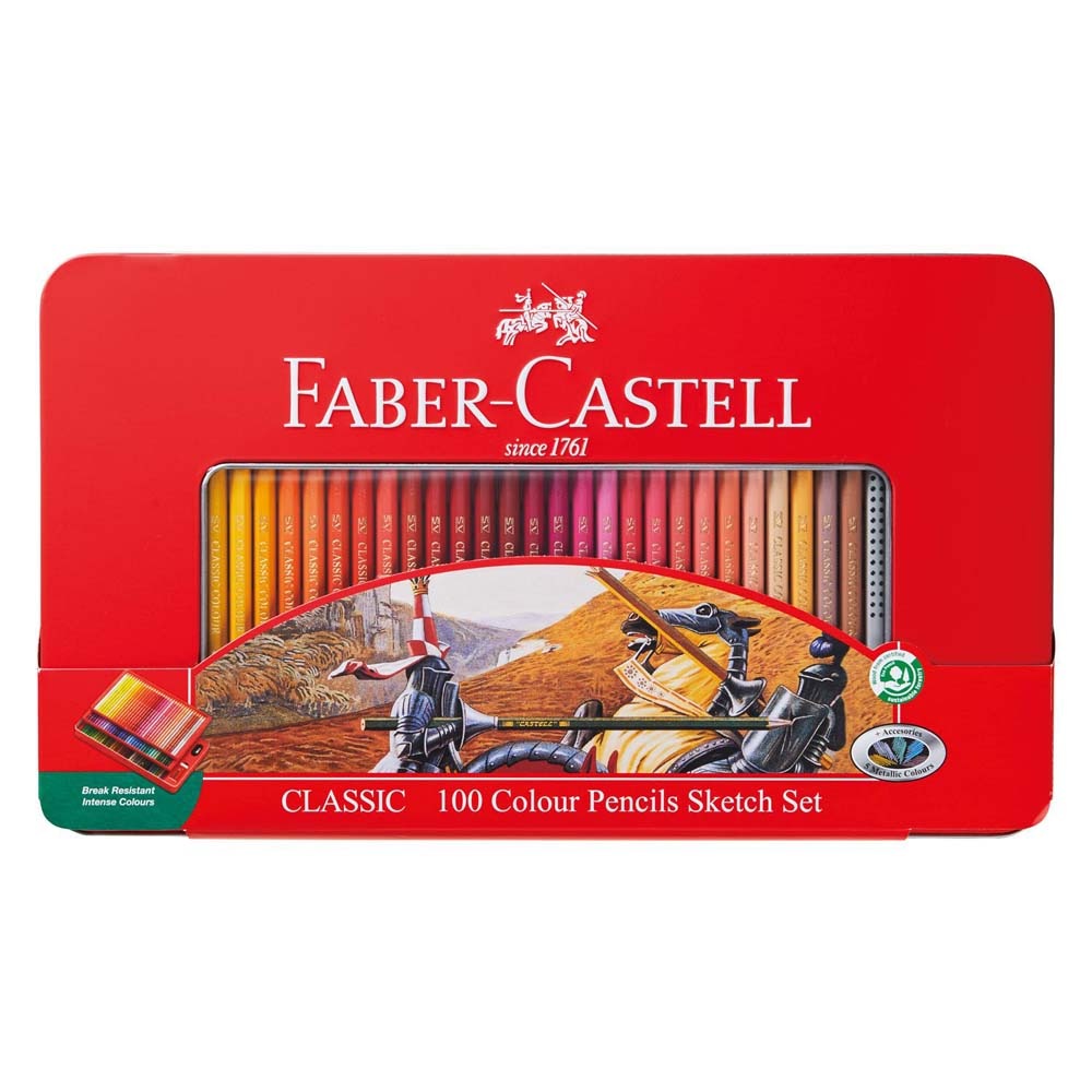 【ファーバーカステル 】Faber-Castell 100色鉛筆 木箱入り ファーバーカステル 色鉛筆 100色 ファーバーカステル Faber-Castell