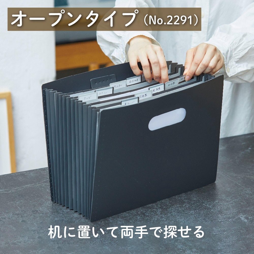 キングジム KINGJIM サクッと整理 ドキュメントファイル (オープン