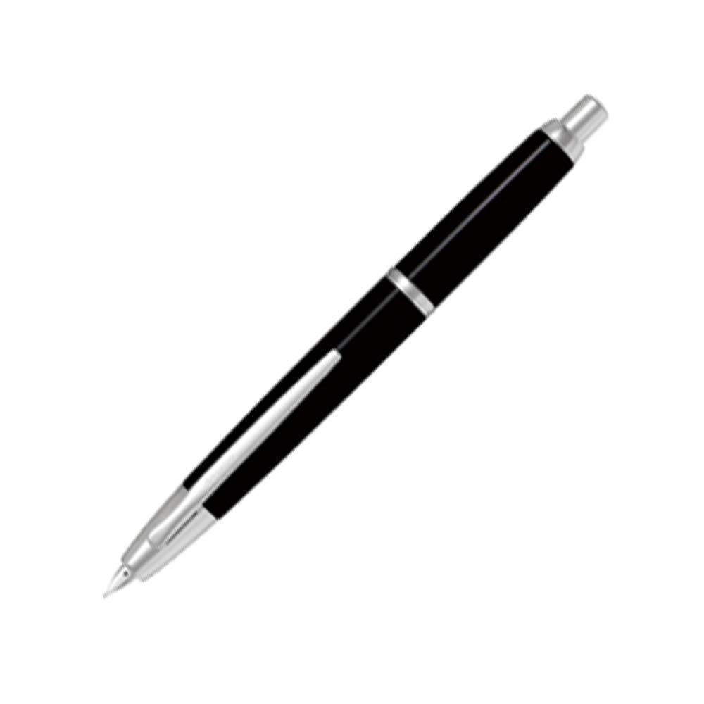 パイロット PILOT 万年筆 キャップレス・デシモ ブラック 中字 ギフトケース付き FCT-15SR-B-M Capless decimo